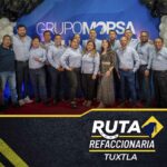 equipo grupo morsa ruta refaccionaria tuxtla foto grupal